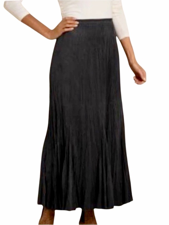 Dresses & Skirts - Soft Surroundings Crinkle Pleated Gypsy Midi Skirt